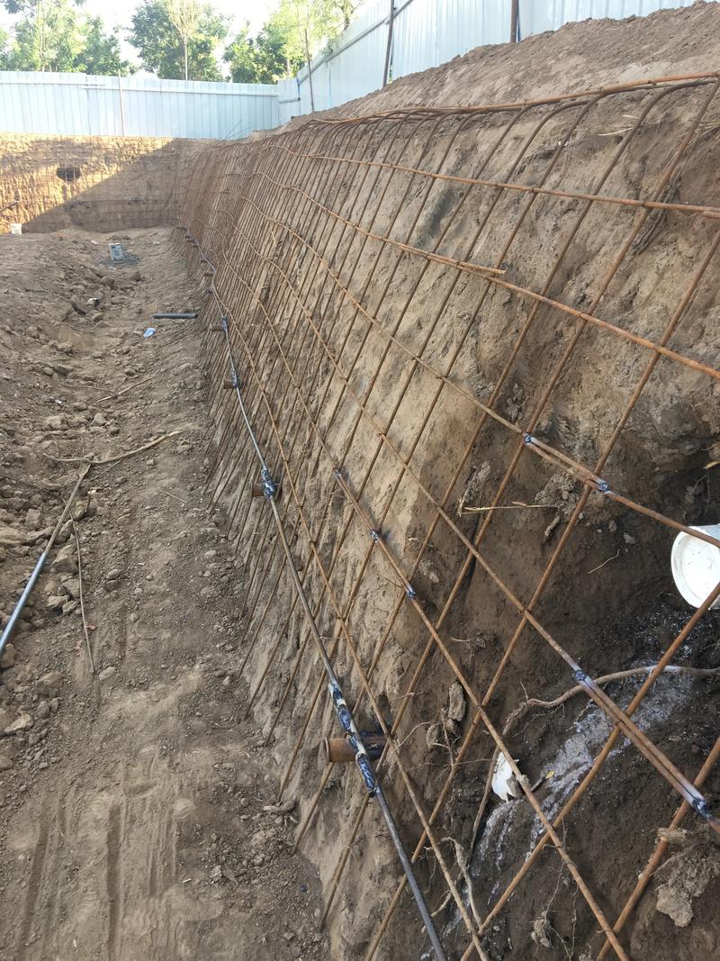 保定满城县边坡加固